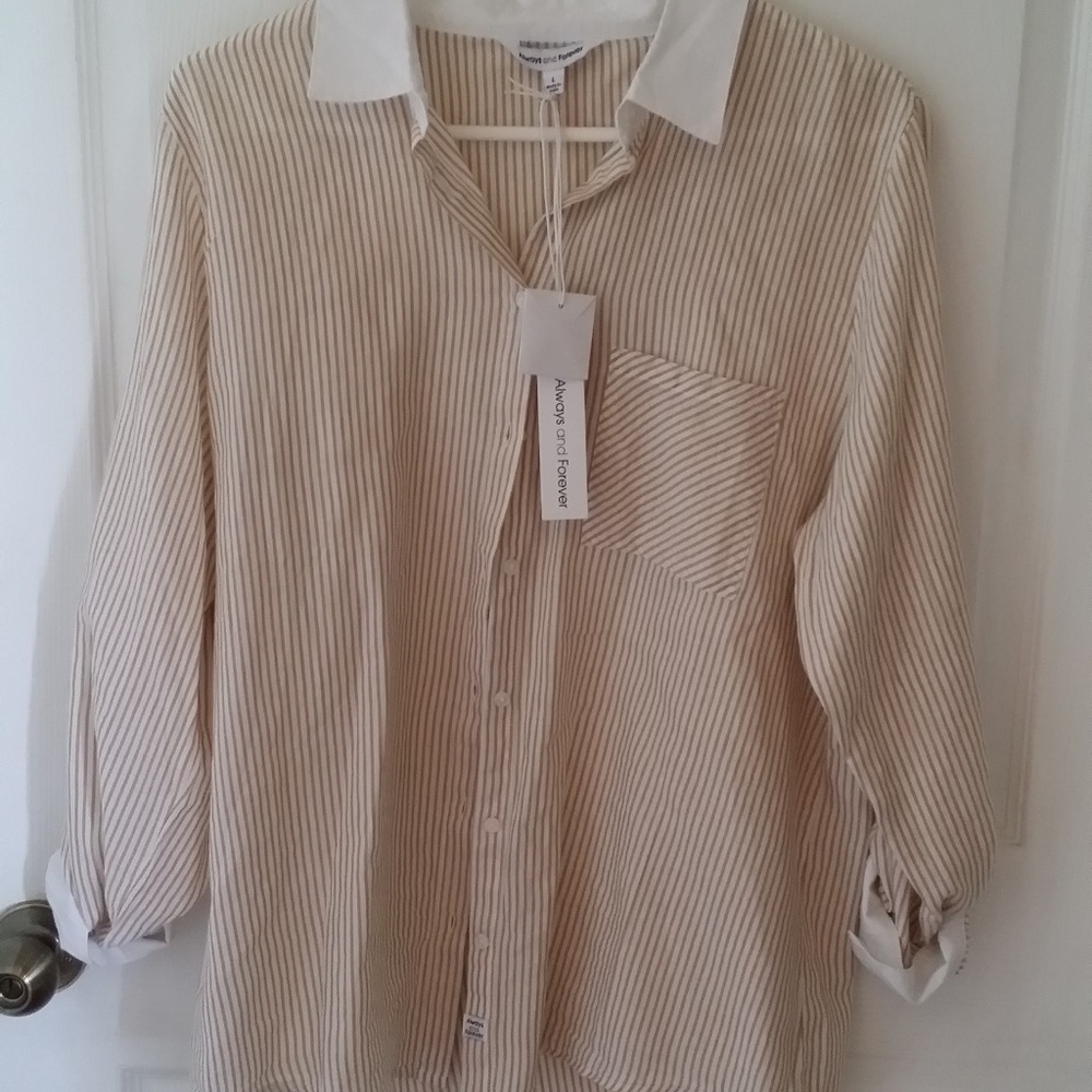 Stripped shirt / tunic